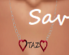 Taz Name Necklace(req)