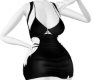 M-black cross dress