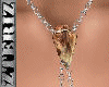 Necklace - Arrowhead Bwn