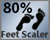 Feet Scaler 80% M A