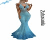 𝓩- Shonda Blue Gown