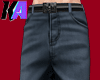 KA: blue jeans
