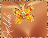 Golden Butterfly Pendant