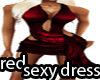 red sexy dress
