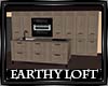 Earthy Loft Kitchen