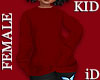 iD: KID Red Sweater