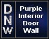 Purple Door Wall