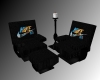 {JB}Nikeo Black Seat Set
