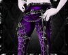 purple supremacy pant M