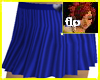 Blue school skirt