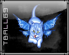 Blue Angel Cat sticker