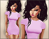 Slim Long Tee Lilac