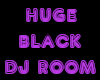 Huge Black DJ Room