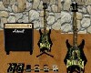 metallica guitar/amp set