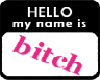 HELLO...MY NAME IS 