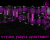 Stylish Purple apartment