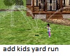 Fun yard water sprinkler