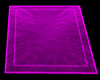 pink/purple rug square