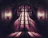 Window with Pink Curtain