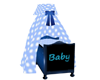 Blue Baby Bed