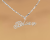 Believe necklace female2