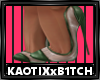 Crystal Heels green