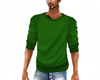 WOLFS green sweater