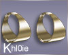 K gold hoops