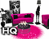 Sofa Set / Pink