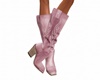 Western Boots Pink
