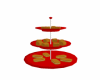 Red Pastry Dish