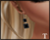 black earrings