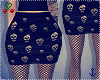 ⚓ SkullFaces Skirt