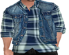 Cowboy Blue Vest&Shirt