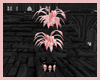 Pink EMO Skull Palm