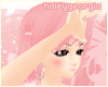 !h! pink anime hair