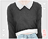 // crop sweater black