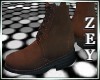 ZY: Autumn Brown Boots