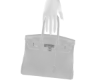 SC White Birkin Handbag
