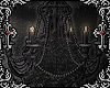 Black rose Chandelier