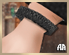 Leather Bracelet Black L