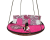 Pink Ice Swing Bed