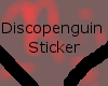 Discopenguin Sticker