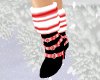 Candy Cane Stripe Boots