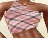 OLGA PINK PLAID TOP