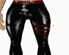 BLACK PVC Muscled Pants