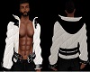 [MzL]White Quilted Hoody