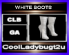 WHITE BOOTS