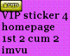 [OFFICIAL]VIP sticker