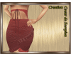 CdS red ruffle skirt